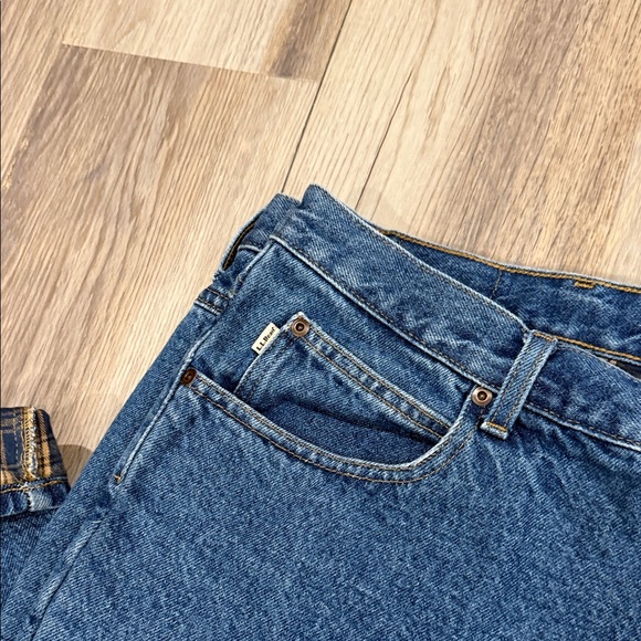 LLBean classic fit flannel lined jeans Size 46x30 - Picture 2 of 7